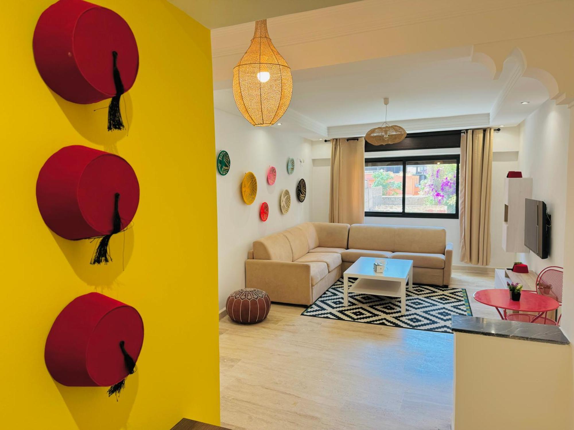 Le Gueliz Suite City Center Marrakesh Exteriör bild